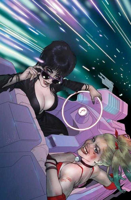 Harley Quinn X Elvira #5 CVR I 1:10 Ben Caldwell Full Art Variant 03/11/26