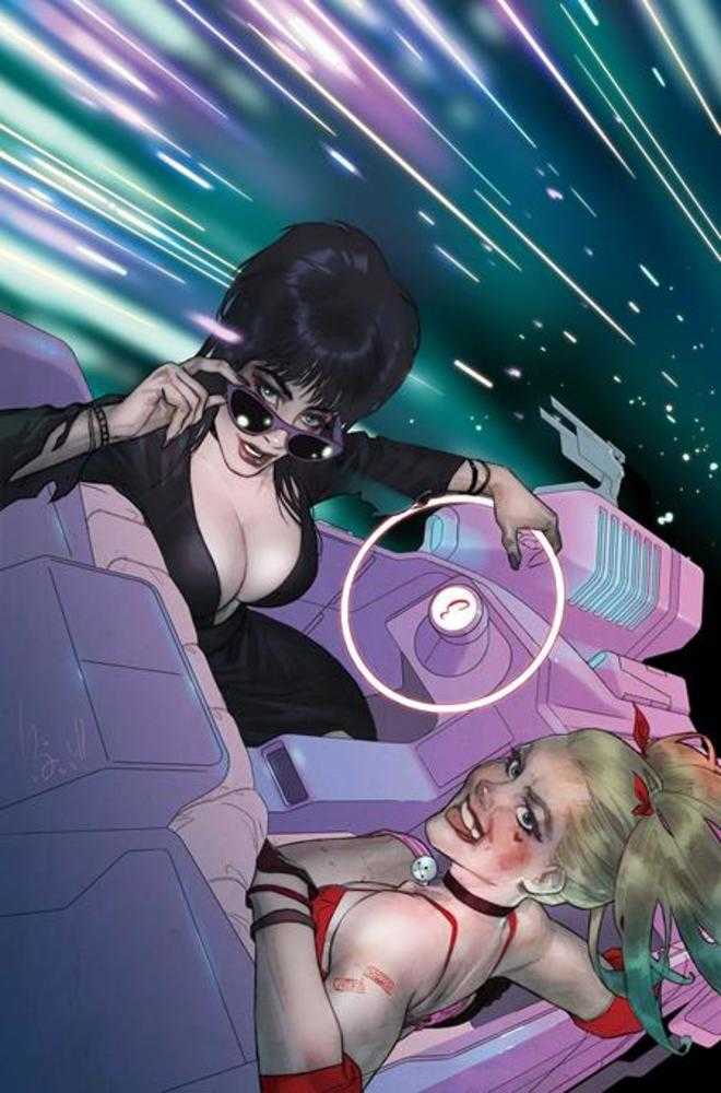 Harley Quinn X Elvira #5 CVR I 1:10 Ben Caldwell Full Art Variant 03/11/26