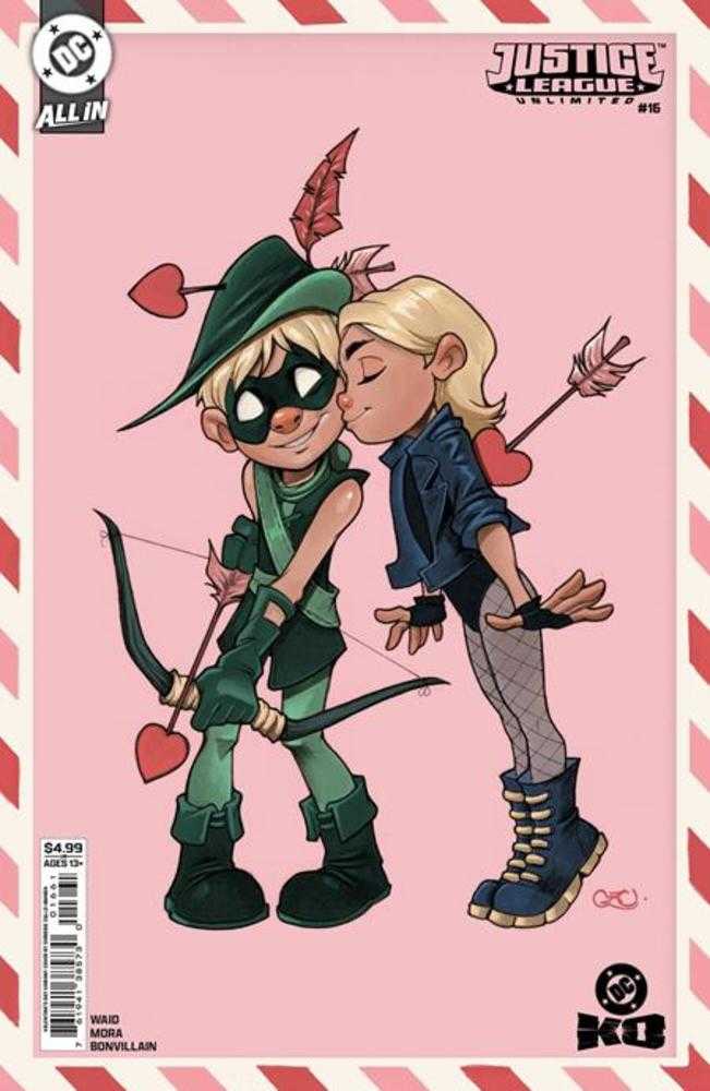 Justice League Unlimited #16 CVR F Chrissie Zullo Valentines Day Card Stock Variant [DC K.O.] 02/25/26