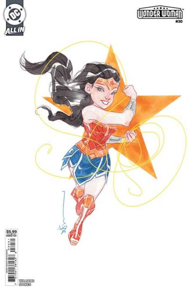 Wonder Woman #30 CVR C Dustin Nguyen Card Stock Variant 02/18/26
