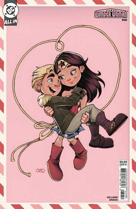 Wonder Woman #30 CVR E Chrissie Zullo Valentines Day Card Stock Variant 02/18/26