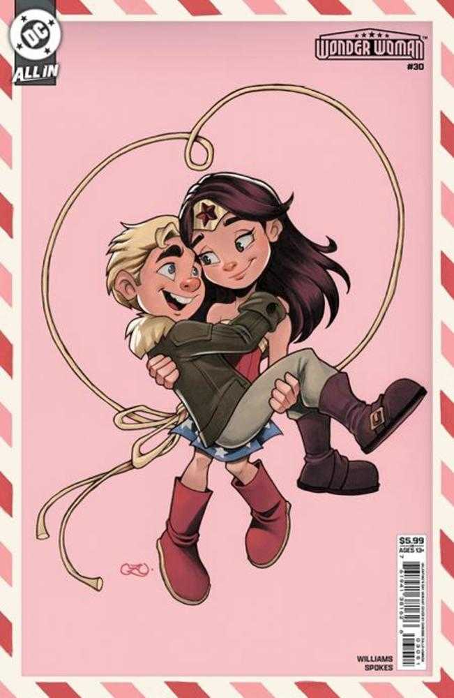 Wonder Woman #30 CVR E Chrissie Zullo Valentines Day Card Stock Variant 02/18/26
