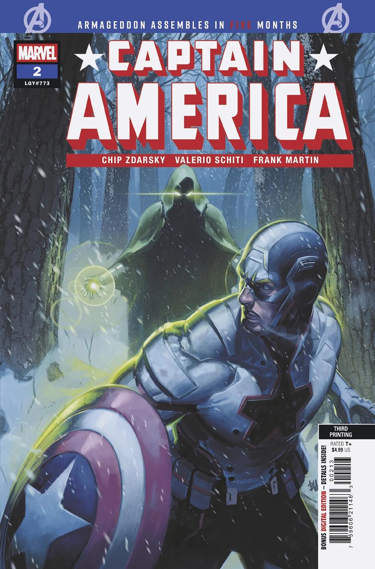 Captain America #2 Ben Harvey 3rd Print Variant 01/28/26