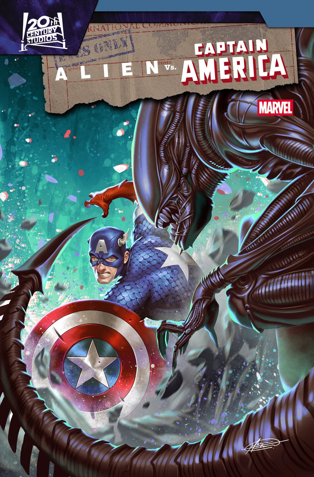Alien vs. Captain America #4 Mateus Manhanini Variant 02/11/26