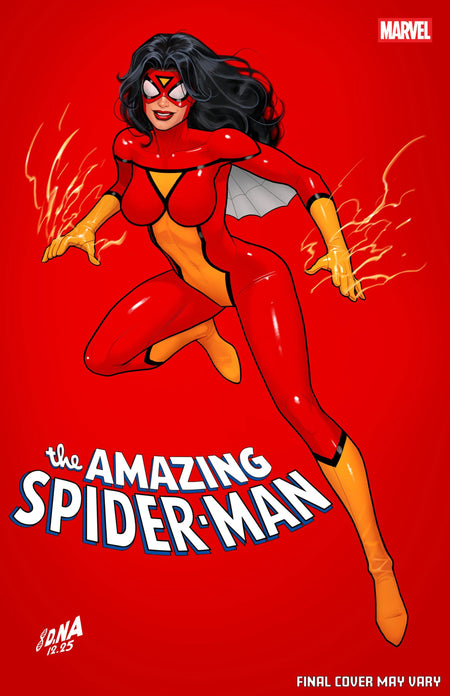 Amazing Spider-Man #22 David Nakayama Color Block Red Variant 02/18/26