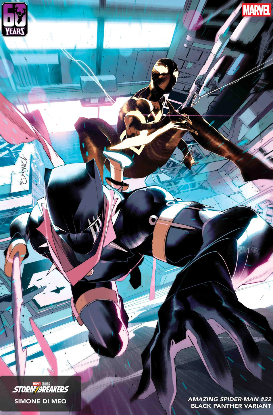 Amazing Spider-Man #22 Simone Di Meo Black Panther Variant 02/18/26