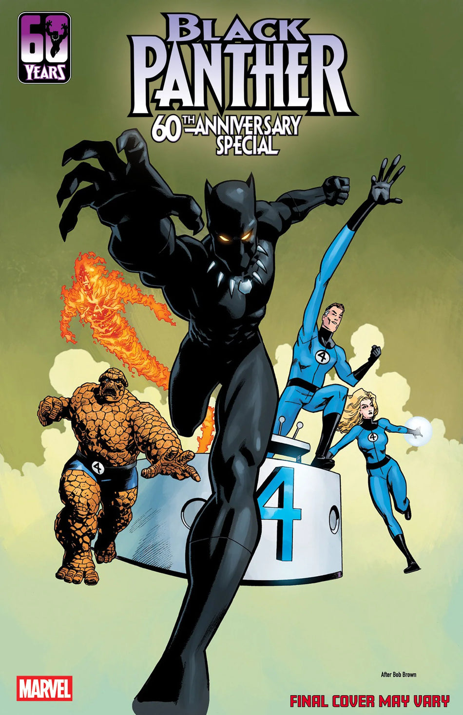 Black Panther 60th Anniversary Special #1 Mike Hawthorne 250th Homage Variant 02/18/26