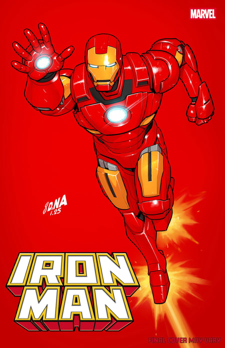 Iron Man #2 David Nakayama Color Block Red Variant 02/25/26