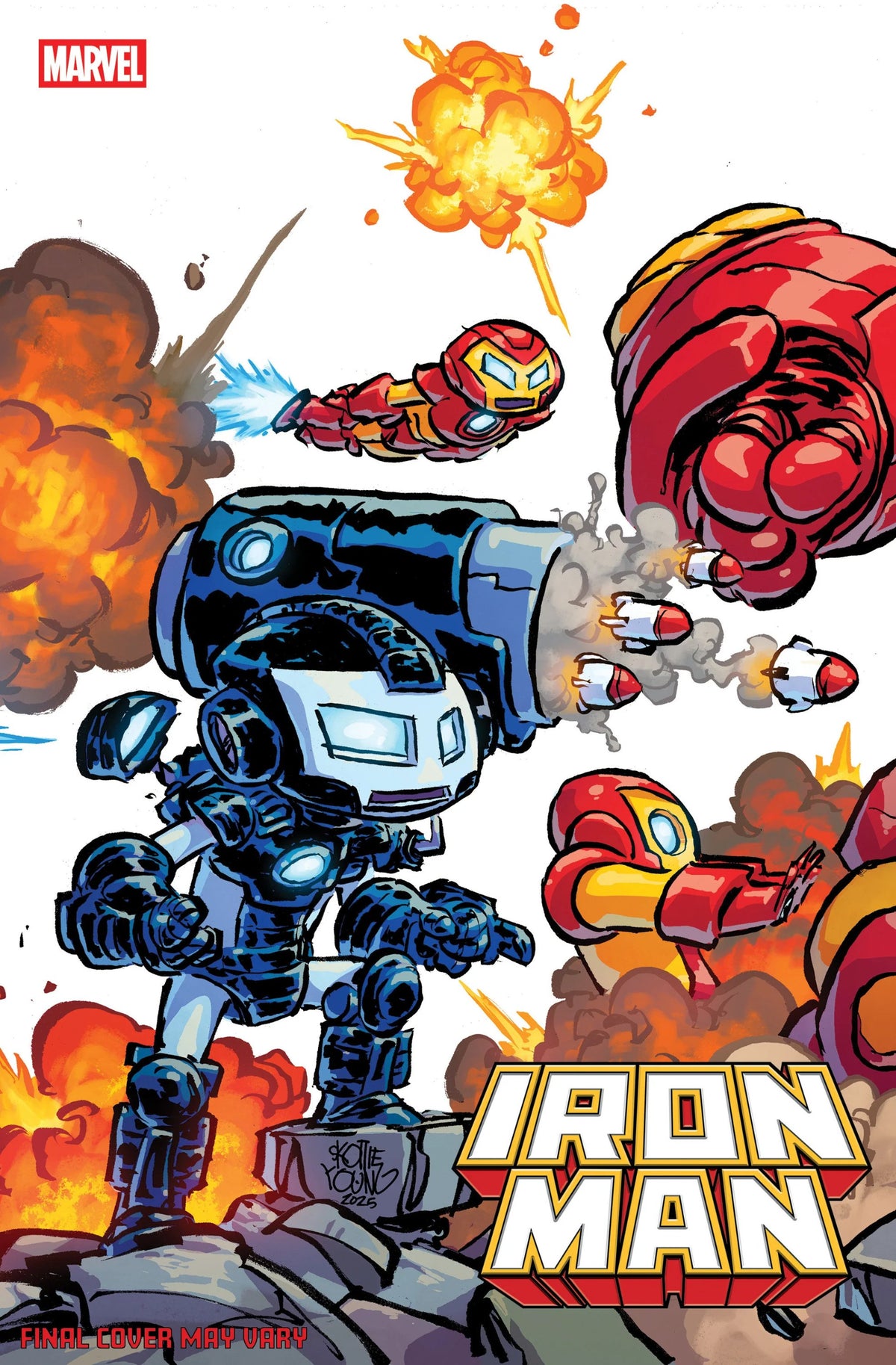 Iron Man #2 Skottie Young 4 Part Connecting Variant 02/25/26