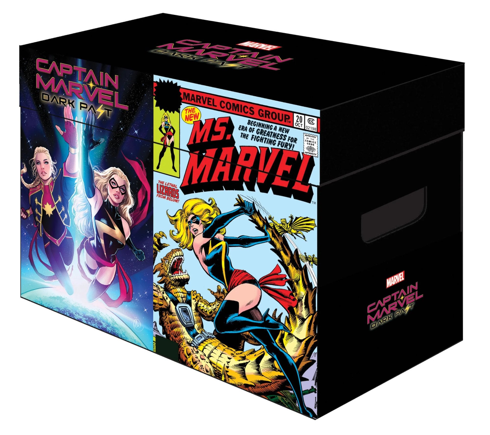 Marvel Graphic Comic Box the Legacy of Captain Marvel 04/01/26
