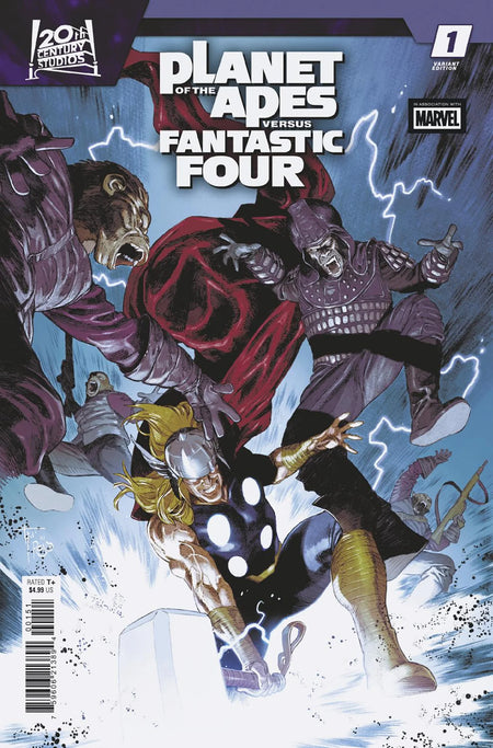 Planet of the Apes vs. Fantastic Four #1 Francesco Mobili Versus Variant 02/04/26