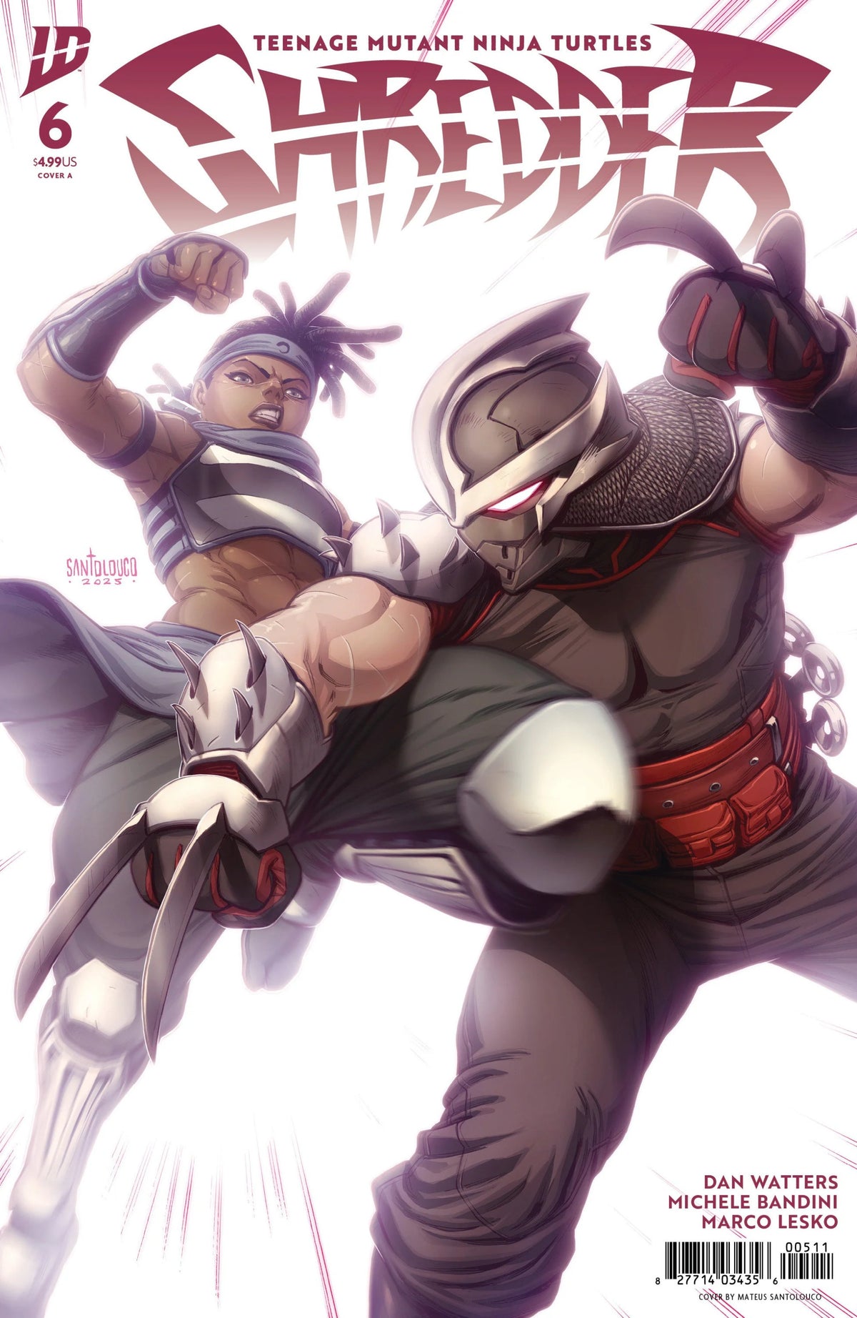 Teenage Mutant Ninja Turtles Shredder #6 CVR A Santolouco 03/25/26