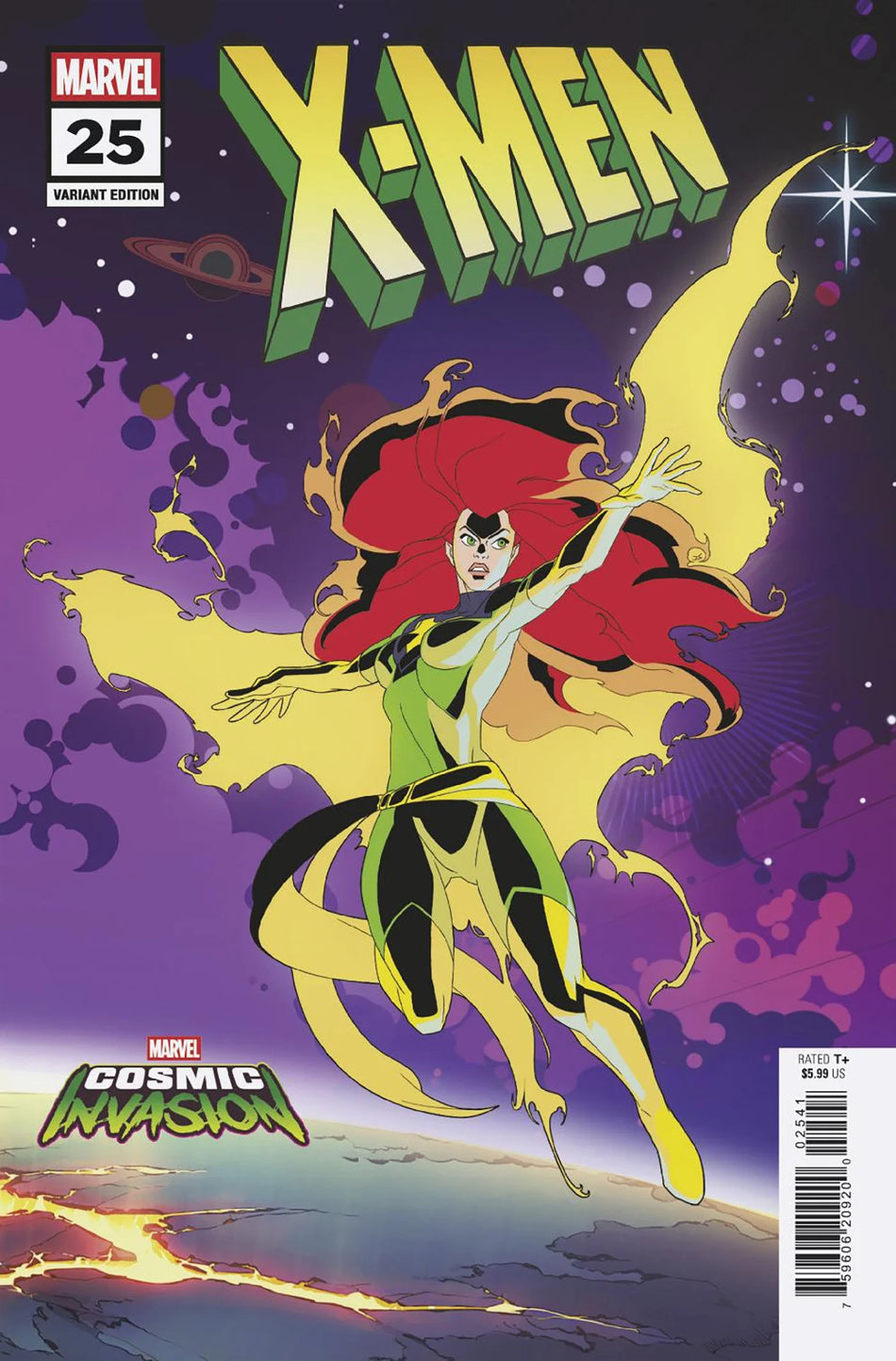 X-Men #25 Marvel Cosmic Invasion Variant 02/18/26