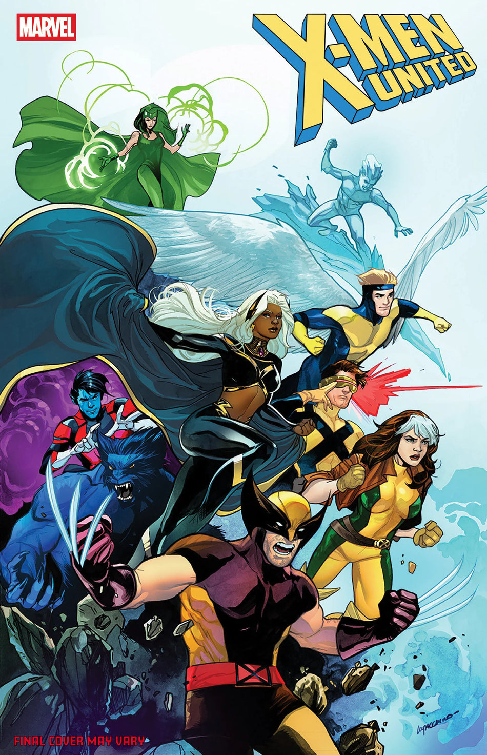 X-Men United #1 Ema Lupacchino 1:25 ratio variant 03/11/26