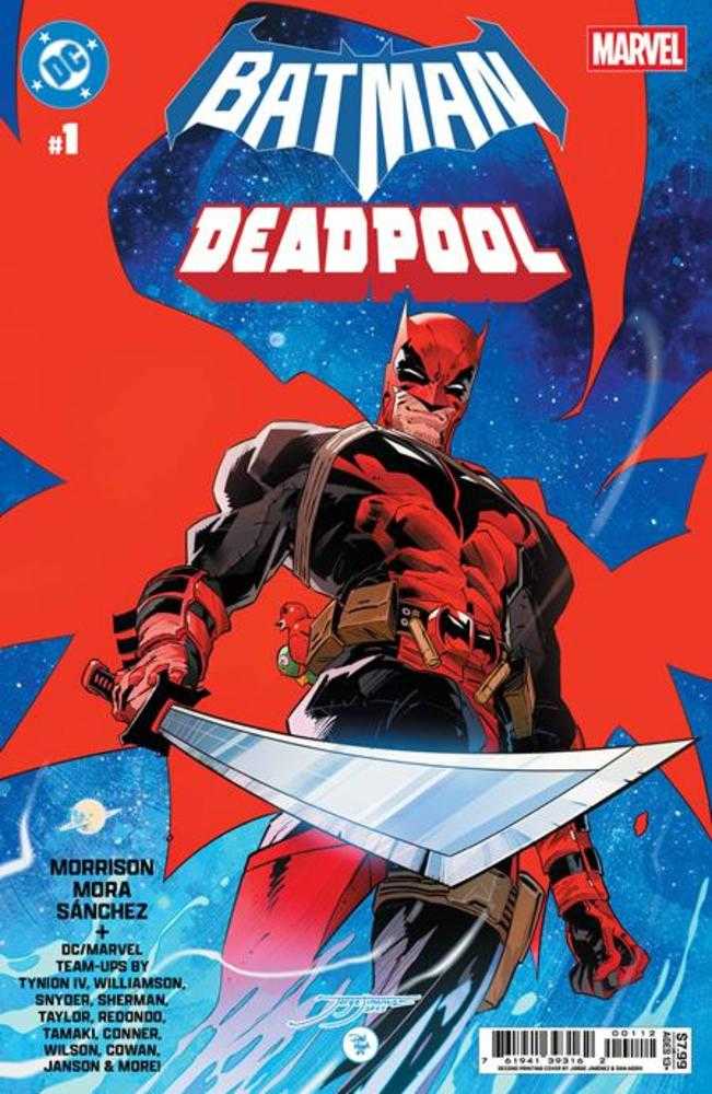 Batman Deadpool #1 One Shot 2nd Print CVR A Jorge Jimenez & Dan Mora 01/28/26