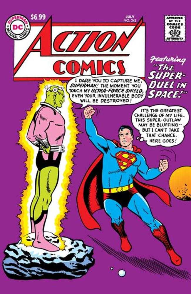 Action Comics #242 Facsimile Edition CVR C Curt Swan Foil Variant 03/11/26