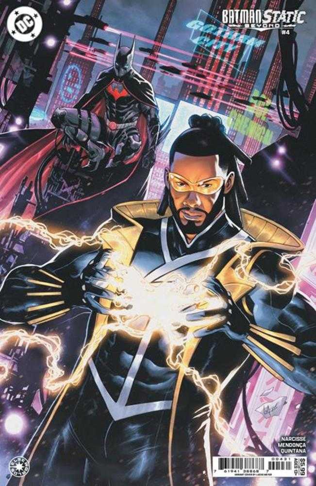 Batman Static Beyond #4 CVR C Lucas Meyer Card Stock Variant 03/04/26 (Of 6)