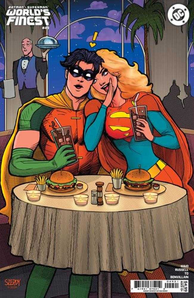 Batman Superman Worlds Finest #49 CVR B Nathan Szerdy Card Stock Variant 03/18/26