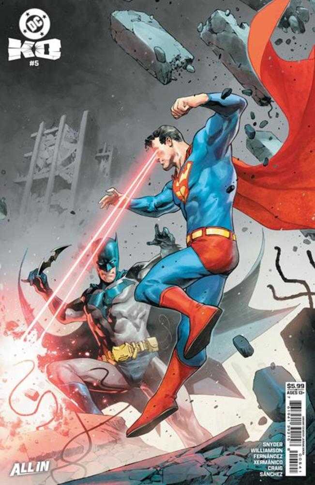 DC K.O. #5 CVR D Jerome Opena Card Stock Variant 03/04/26 (Of 5)