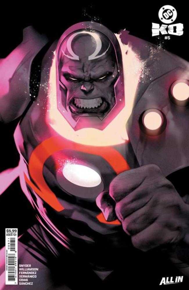 DC K.O. #5 CVR F Ben Oliver Face Off Card Stock Variant 03/04/26 (Of 5)