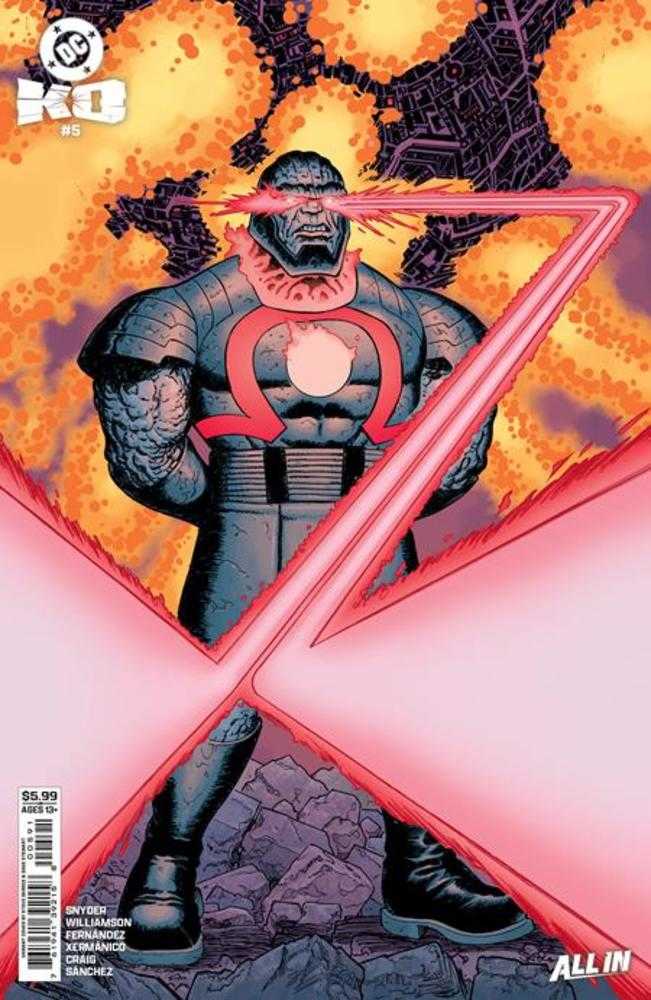 DC K.O. #5 CVR H Steve Skroce Darkseid Card Stock Variant 03/04/26 (Of 5)