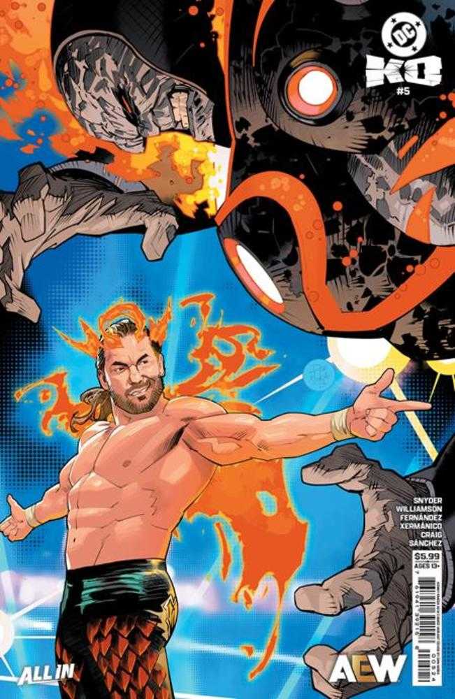 DC K.O. #5 CVR J Dan Mora DC AEW Cameo Card Stock Variant 03/04/26 (Of 5)