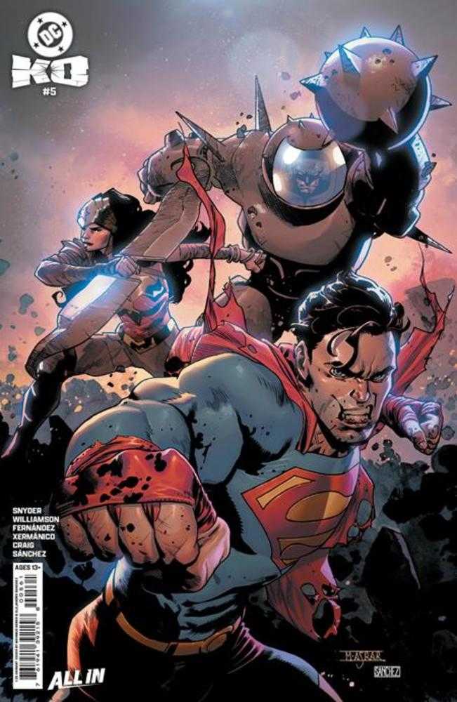 DC K.O. #5 CVR K 1:25 Mahmud Asrar Card Stock Variant 03/04/26 (Of 5)