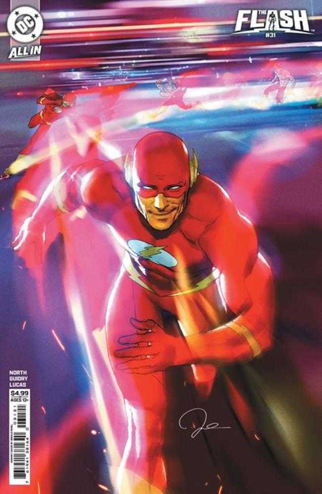 Flash #31 CVR B Gerald Parel Card Stock Variant 03/25/26