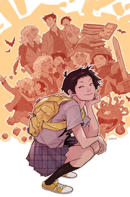 GOTHAM ACADEMY FIRST YEAR #6 CVR A KARL KERSCHL (OF 6)