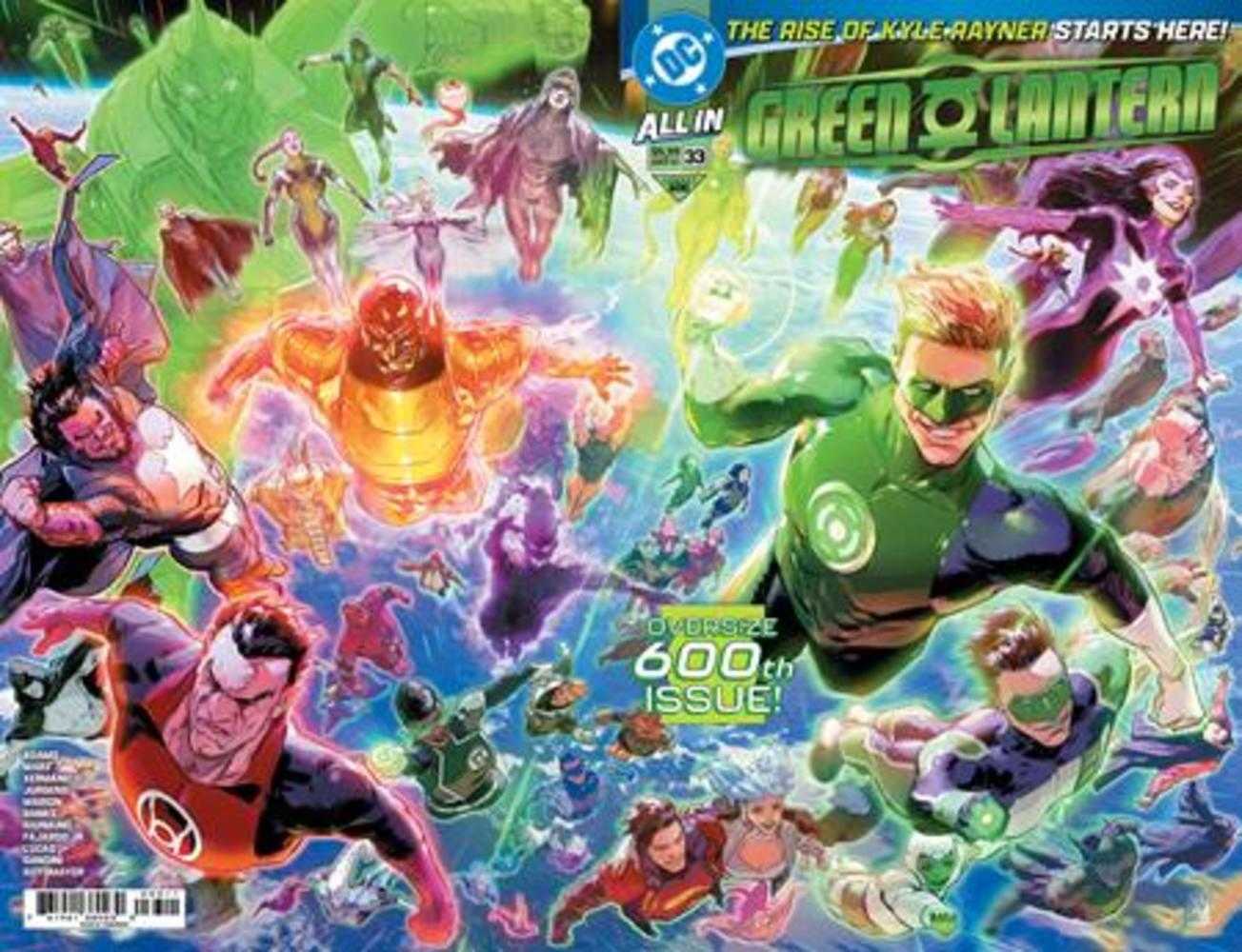 Green Lantern #33 CVR A Xermanico Wraparound #600 03/25/26