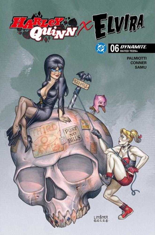 Harley Quinn X Elvira #6 CVR C Joseph Michael Linsner Variant 04/29/26
