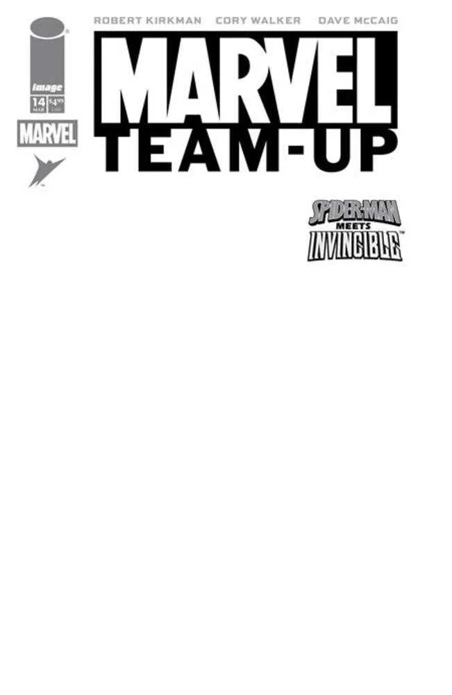 Marvel Teamup #14 Facsimile Edition CVR G Blank Sketch Variant 03/04/26