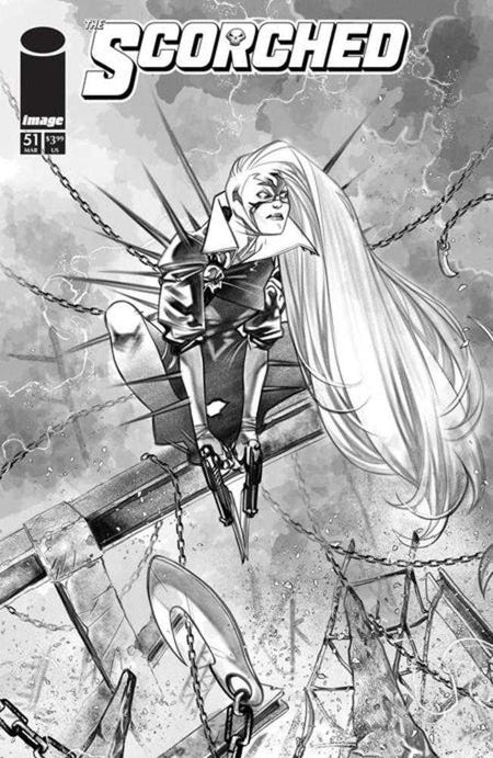 Spawn Scorched #51 CVR B Ig Guara Black & White Variant 05/27/26