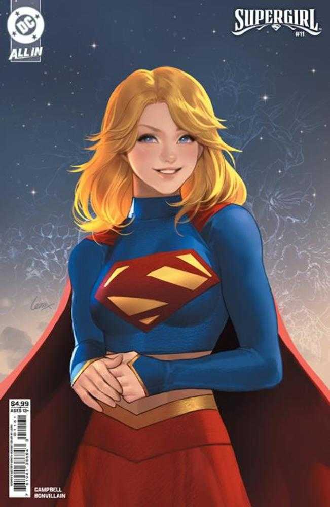 Supergirl #11 CVR E Lesley Leirix Li International Women's Day Card Stock Variant 03/11/26