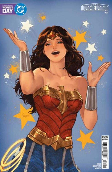 Wonder Woman #31 CVR E Lesley Leirix Li International Women's Day Card Stock Variant 03/18/26