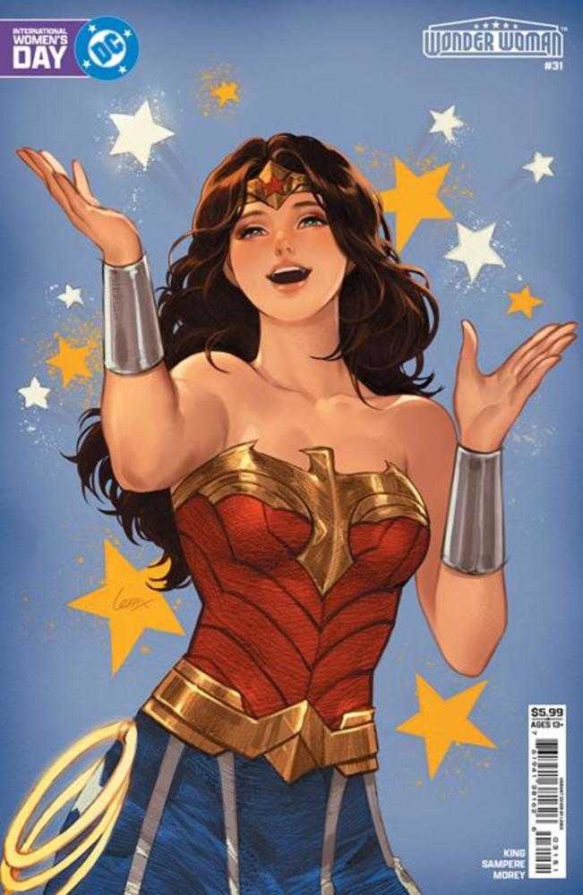 Wonder Woman #31 CVR E Lesley Leirix Li International Women's Day Card Stock Variant 03/18/26