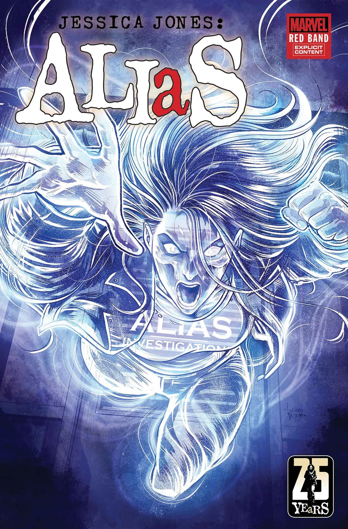 Alias Red Band #1 Luciano Vecchio Marvel Monster Variant [Polybagged] 03/11/26