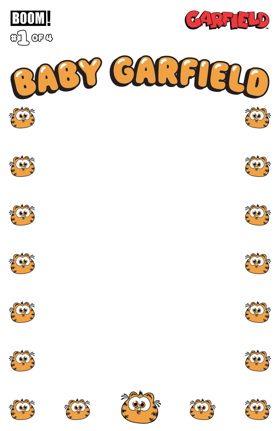 Baby Garfield #1 C Blank Sketch Variant Dresed, Sketch 03/18/26