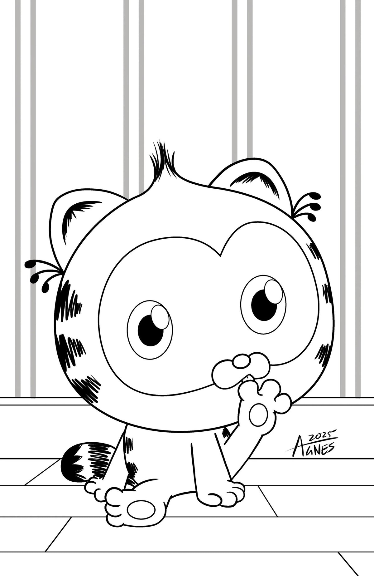 Baby Garfield #1 E 1:10 Variant Edition Full Art, Garbowska 03/18/26