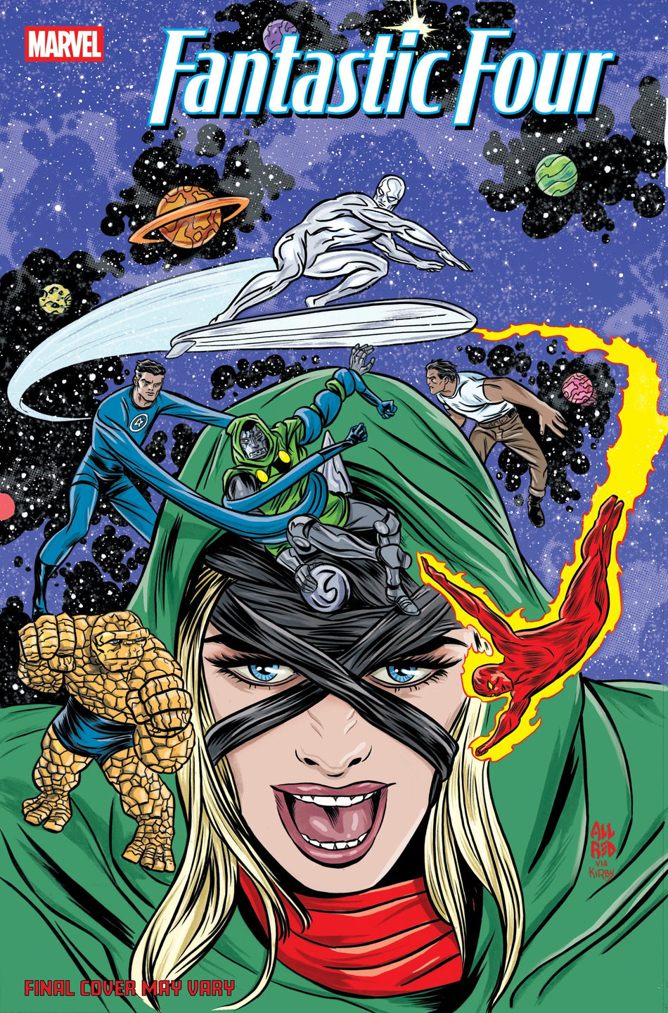 Fantastic Four #9 Mike Allred Doom Homage Variant 03/25/26