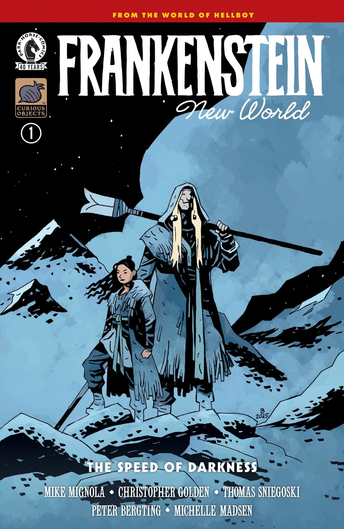 Frankenstein New World the Speed of Darkness #1 CVR A Peter Bergting 04/22/26