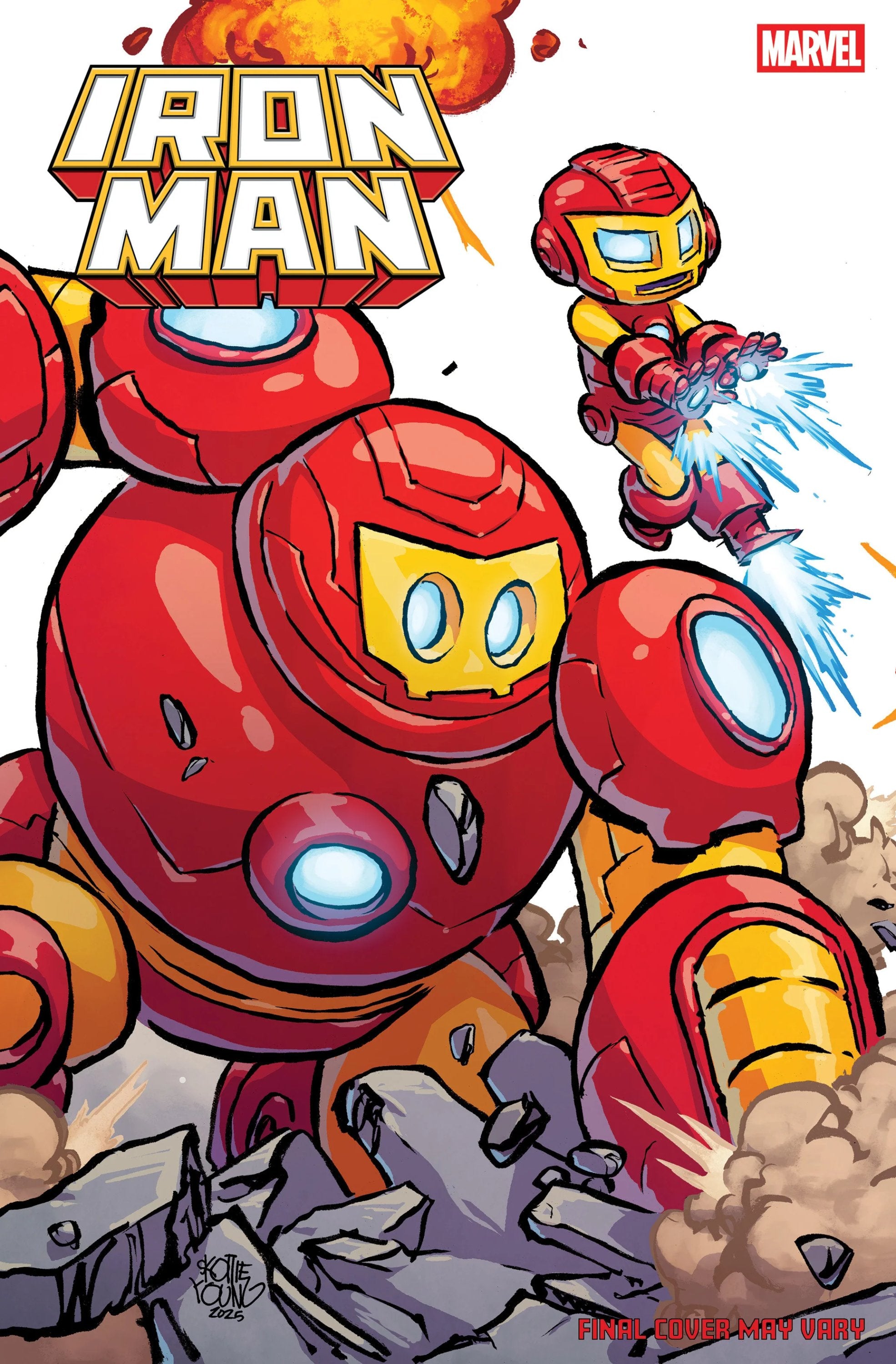 Iron Man #3 Skottie Young 4 Part Connecting Variant 03/25/26