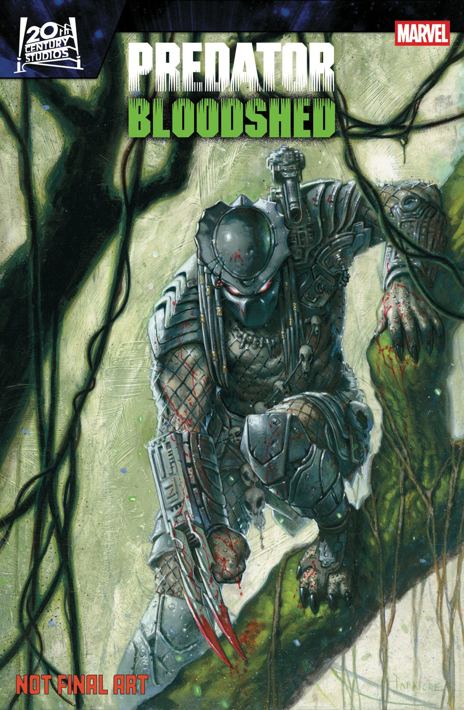 Predator Bloodshed #2 Davide Paratore 1:25 Variant 03/25/26