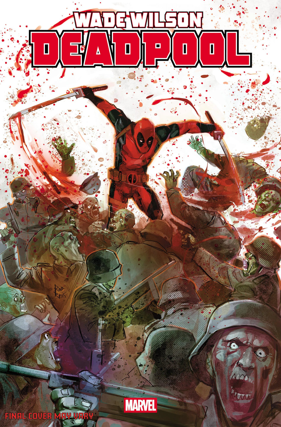 Wade Wilson Deadpool #2 Rod Reis 1:25 Variant 03/18/26