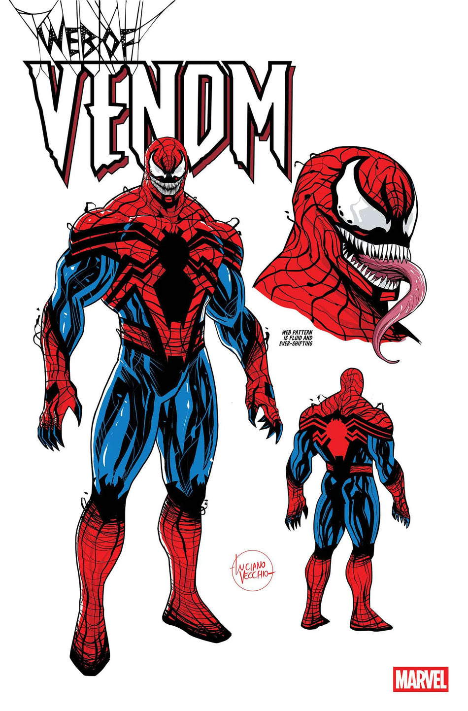 Web of Venom #1 Luciano Vecchio 1:10 Design Variant 04/08/26