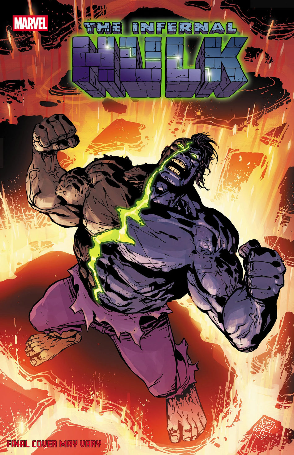 Infernal Hulk #5 Giuseppe Camuncoli 1:25 Variant 03/18/26