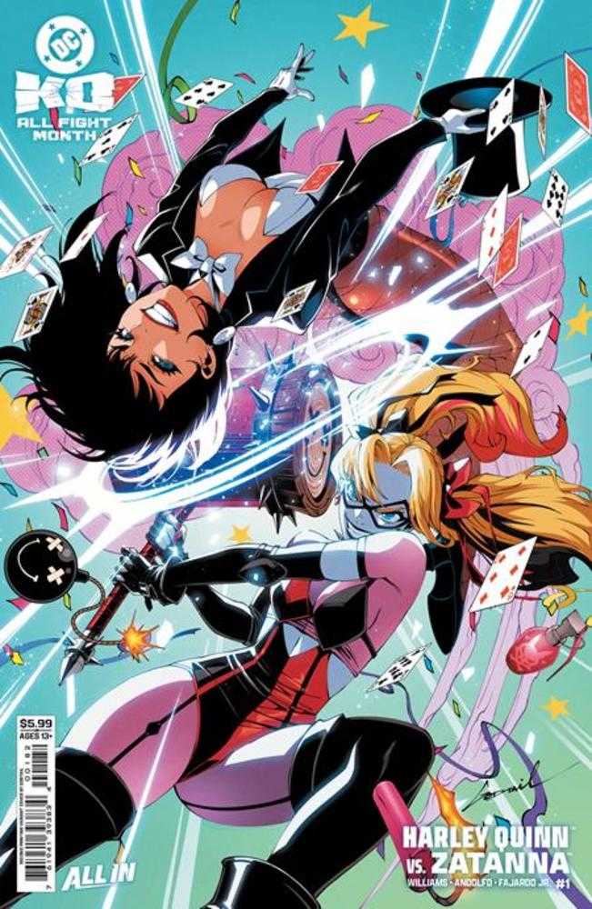 DC K.O. Harley Quinn vs Zatanna #1 One Shot 2nd Print CVR B Godtail Card Stock Variant 03/04/26