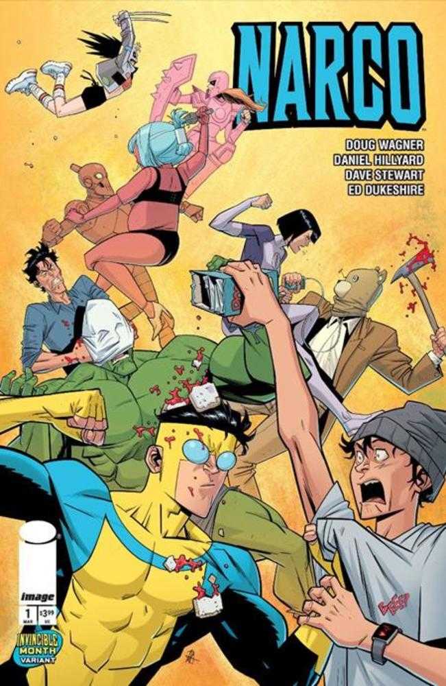Narco #1 CVR D Daniel Hillyard & Dave Stewart Invincible Team Up Variant 03/04/26 (Of 5)