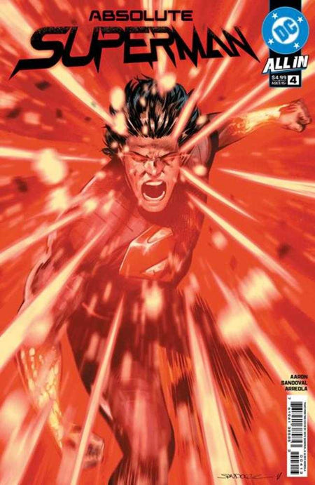 Absolute Superman #4 3rd Print 03/04/26