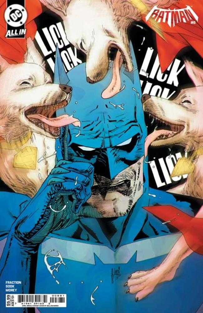 Batman #8 CVR G Guillem March April Drools Card Stock Variant 04/01/26